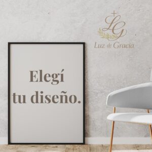 Diseños personalizados - Tu fe, convertida en arte.